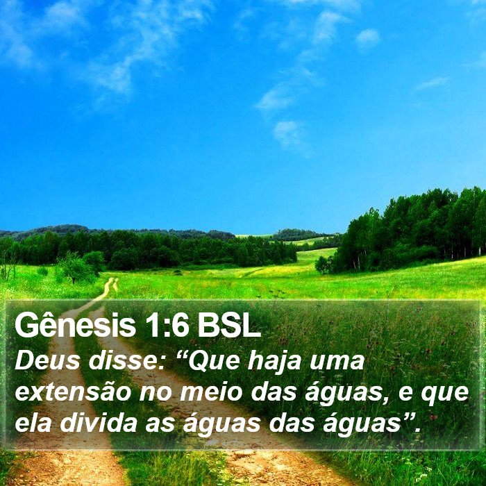 Gênesis 1:6 BSL Bible Study