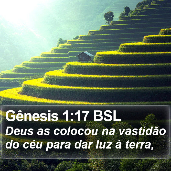 Gênesis 1:17 BSL Bible Study