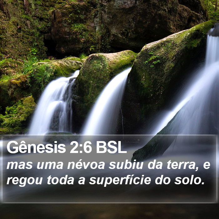 Gênesis 2:6 BSL Bible Study