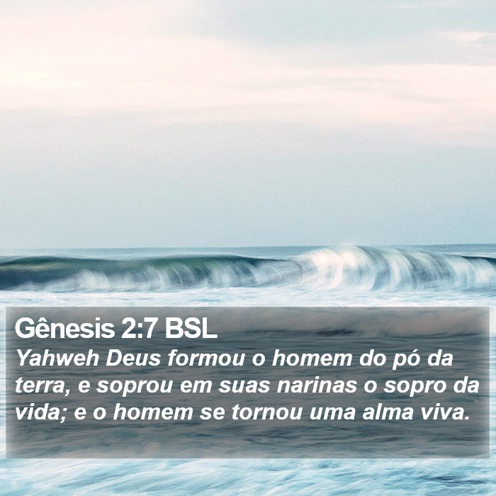 Gênesis 2:7 BSL Bible Study