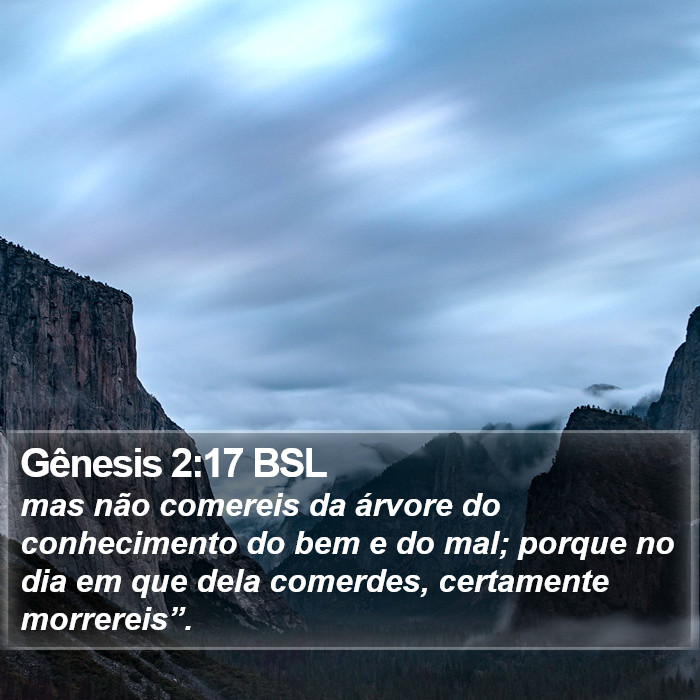 Gênesis 2:17 BSL Bible Study