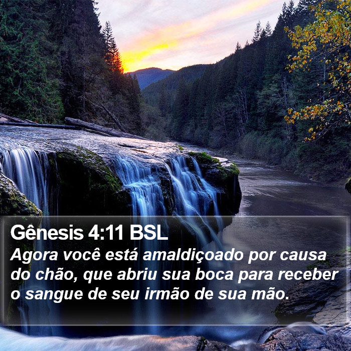 Gênesis 4:11 BSL Bible Study