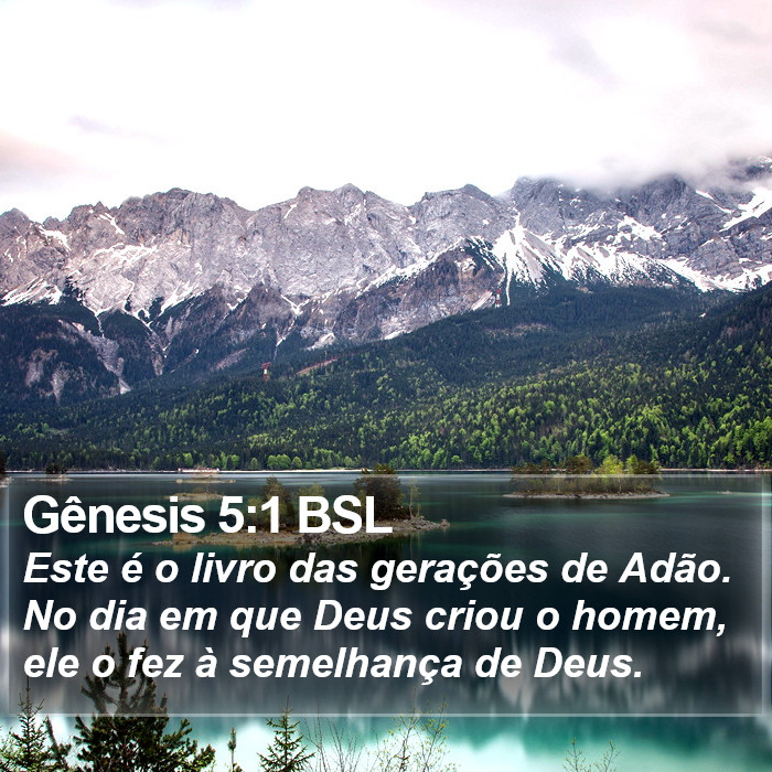 Gênesis 5:1 BSL Bible Study