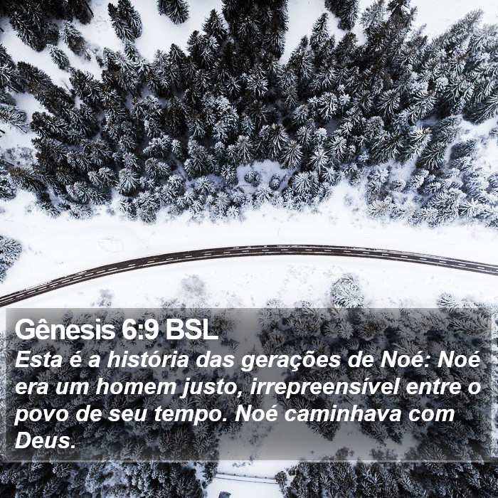 Gênesis 6:9 BSL Bible Study