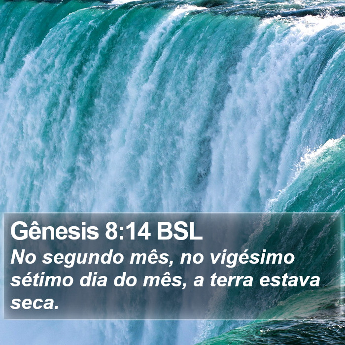 Gênesis 8:14 BSL Bible Study