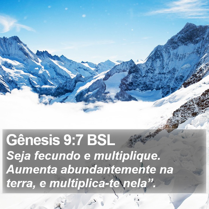 Gênesis 9:7 BSL Bible Study