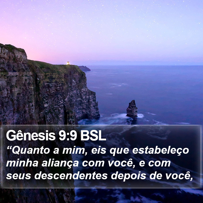 Gênesis 9:9 BSL Bible Study
