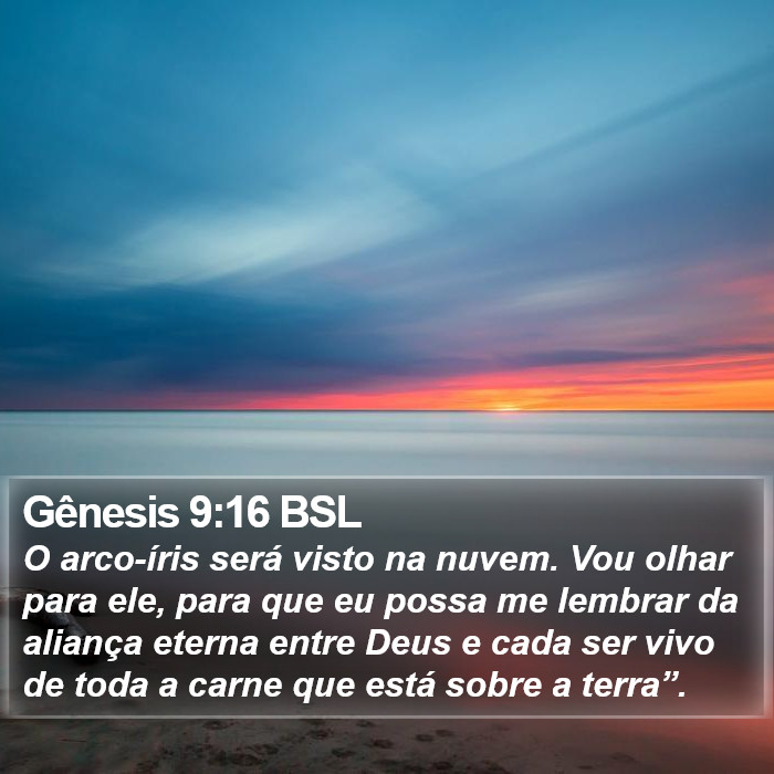 Gênesis 9:16 BSL Bible Study