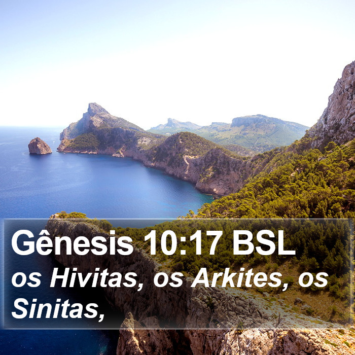 Gênesis 10:17 BSL Bible Study