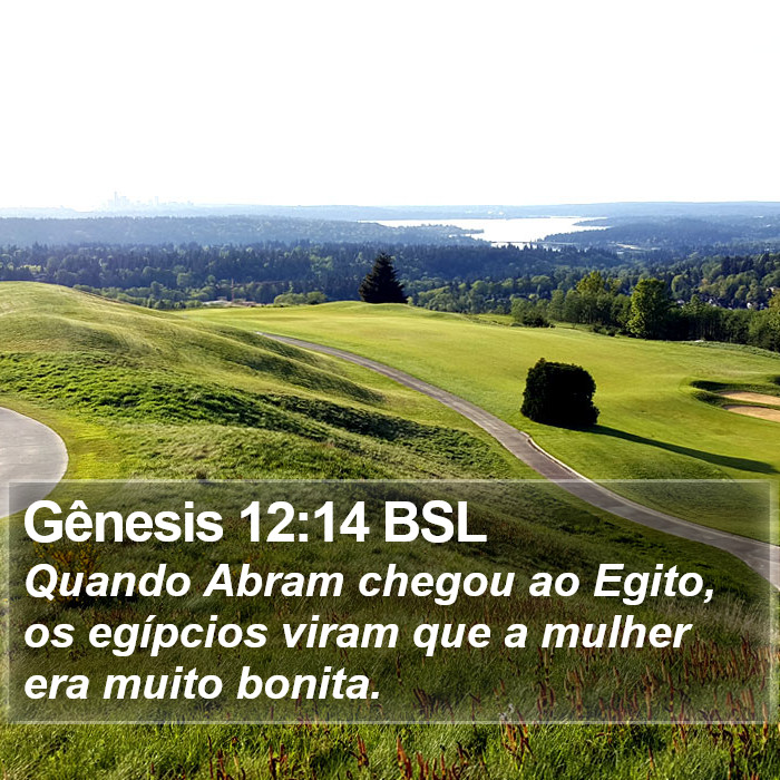 Gênesis 12:14 BSL Bible Study