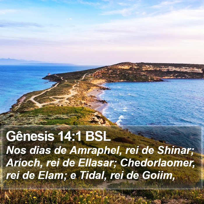 Gênesis 14:1 BSL Bible Study