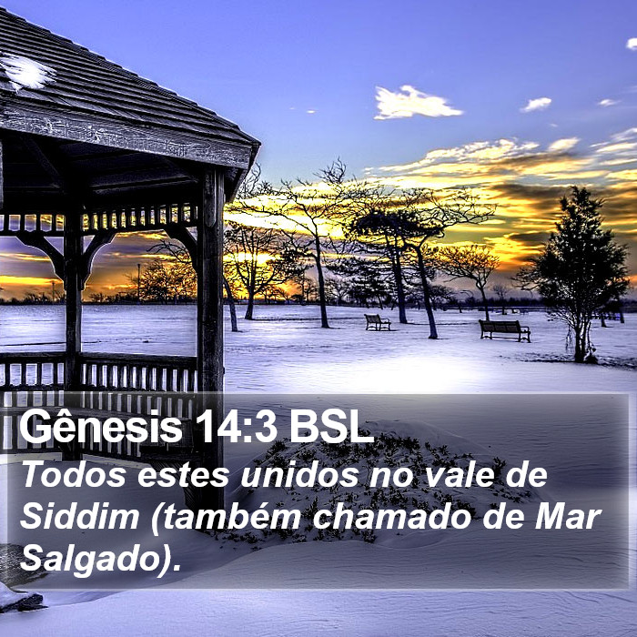 Gênesis 14:3 BSL Bible Study