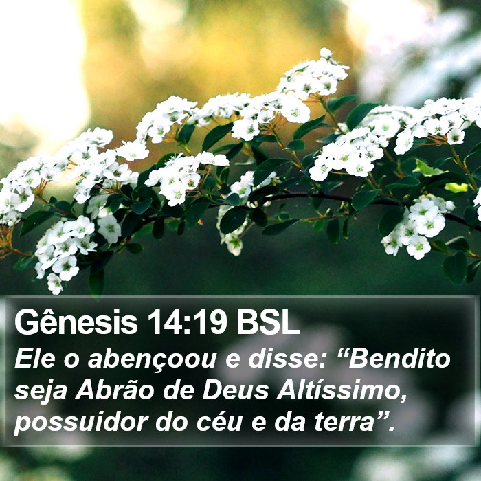 Gênesis 14:19 BSL Bible Study