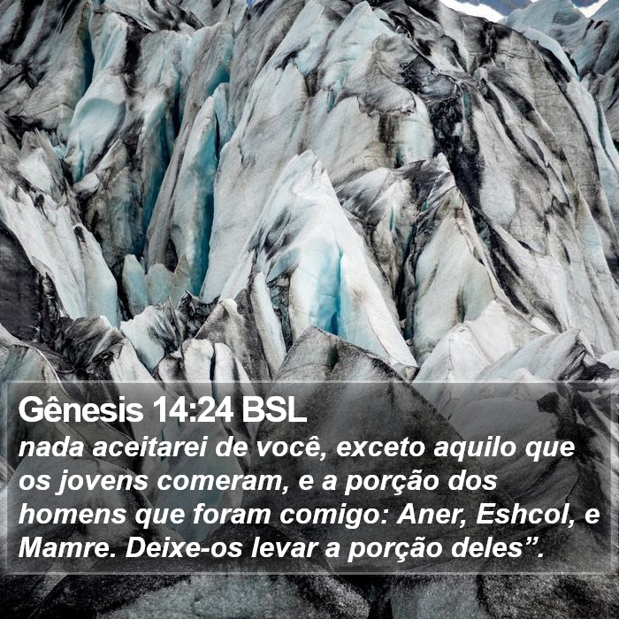 Gênesis 14:24 BSL Bible Study