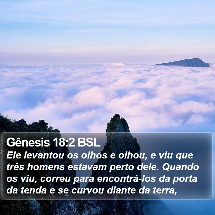 Gênesis 18:2 BSL Bible Study