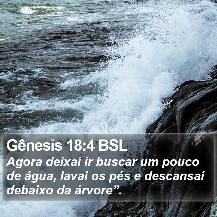 Gênesis 18:4 BSL Bible Study