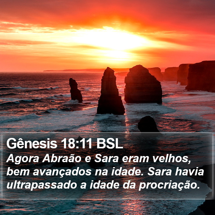 Gênesis 18:11 BSL Bible Study