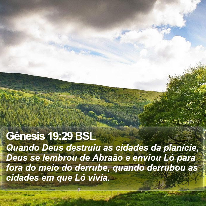 Gênesis 19:29 BSL Bible Study