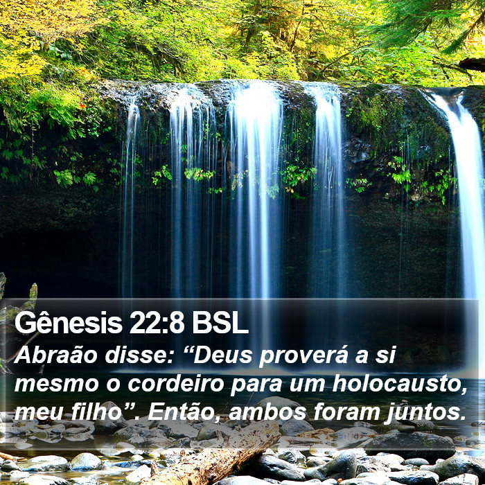 Gênesis 22:8 BSL Bible Study