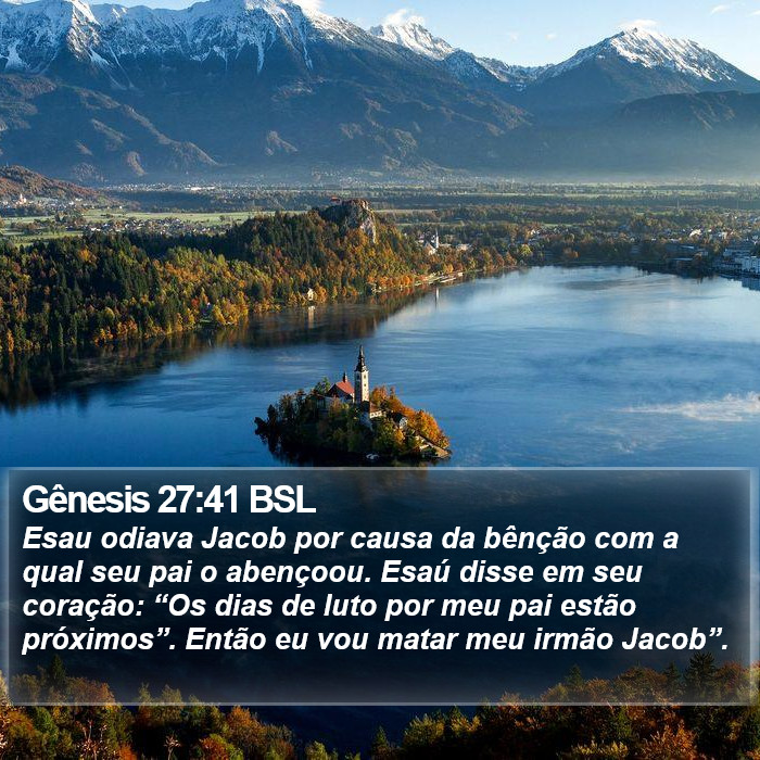 Gênesis 27:41 BSL Bible Study