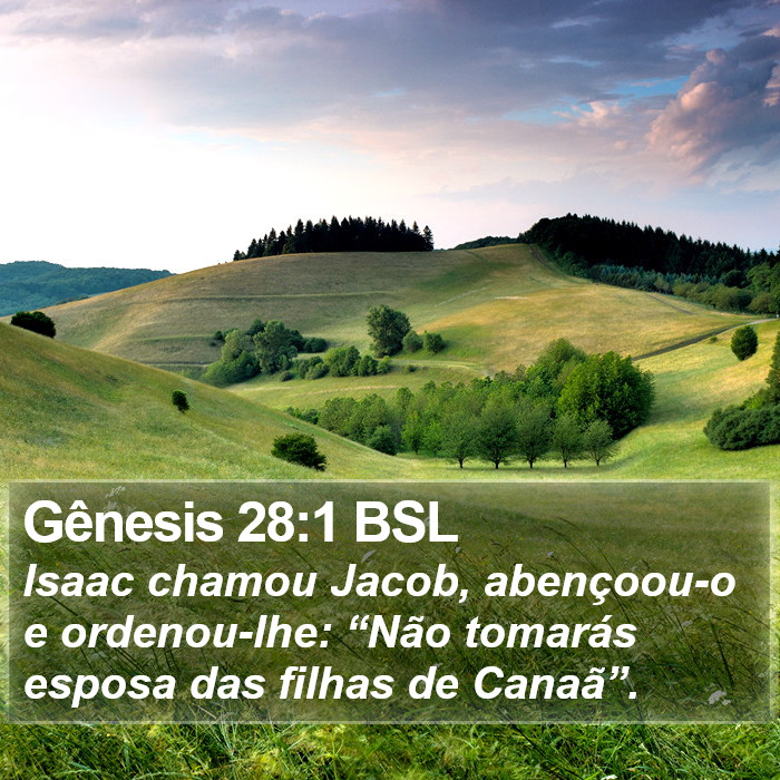 Gênesis 28:1 BSL Bible Study