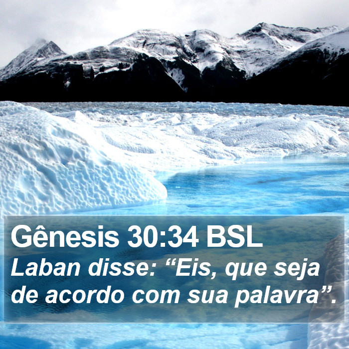 Gênesis 30:34 BSL Bible Study