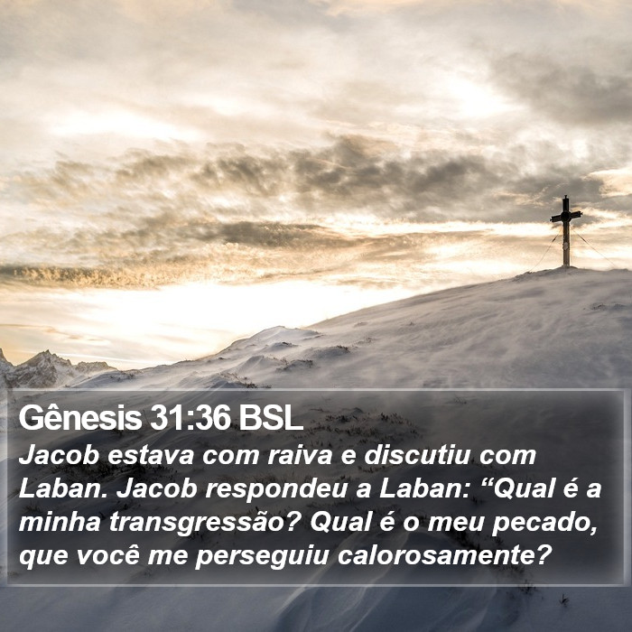 Gênesis 31:36 BSL Bible Study