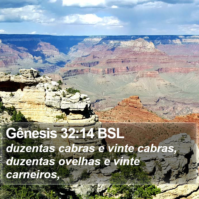 Gênesis 32:14 BSL Bible Study