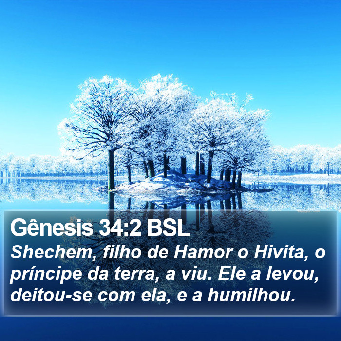 Gênesis 34:2 BSL Bible Study
