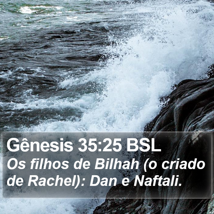 Gênesis 35:25 BSL Bible Study