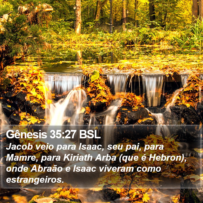 Gênesis 35:27 BSL Bible Study