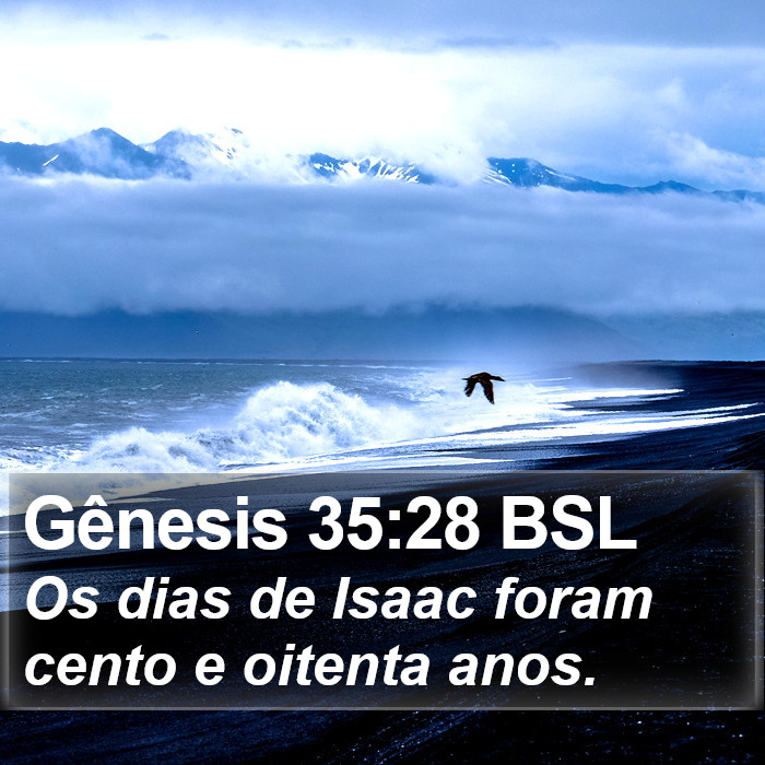 Gênesis 35:28 BSL Bible Study
