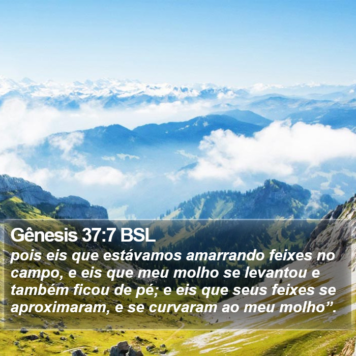 Gênesis 37:7 BSL Bible Study