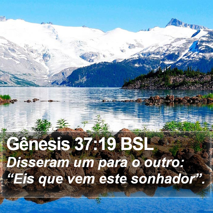 Gênesis 37:19 BSL Bible Study