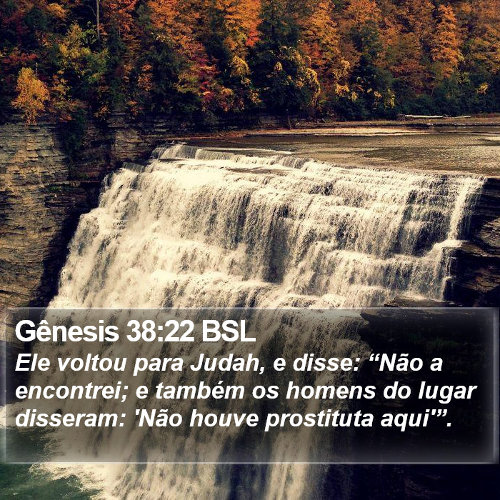 Gênesis 38:22 BSL Bible Study