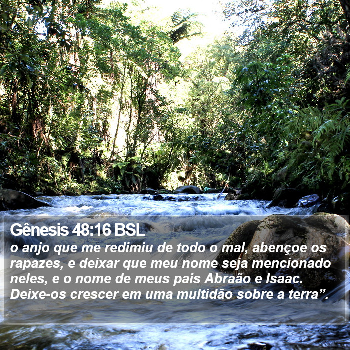 Gênesis 48:16 BSL Bible Study