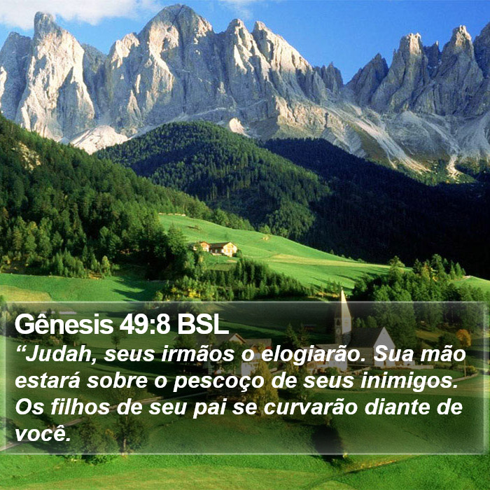 Gênesis 49:8 BSL Bible Study