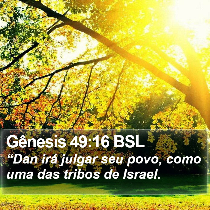 Gênesis 49:16 BSL Bible Study