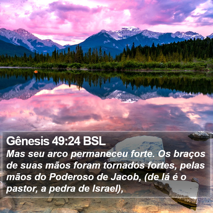 Gênesis 49:24 BSL Bible Study