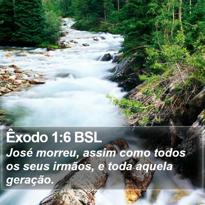 Êxodo 1:6 BSL Bible Study