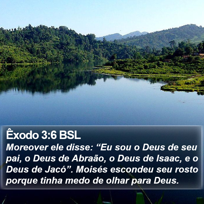 Êxodo 3:6 BSL Bible Study