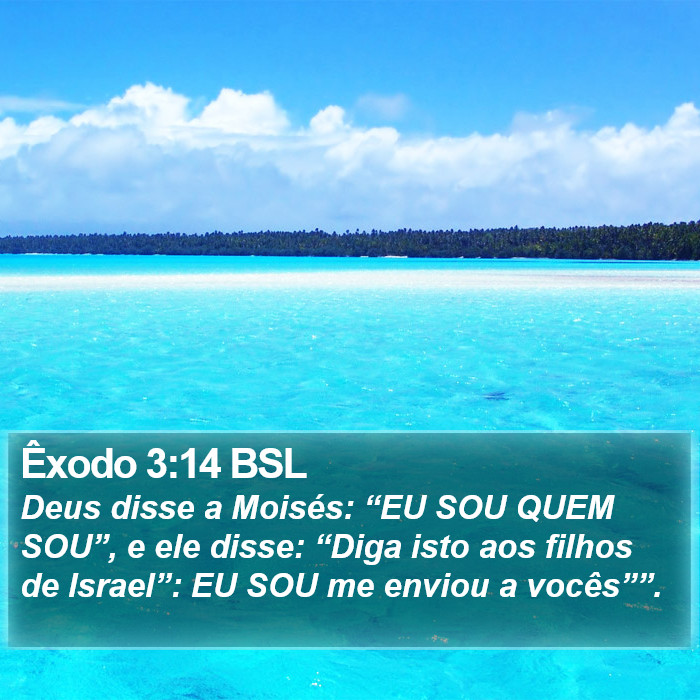 Êxodo 3:14 BSL Bible Study
