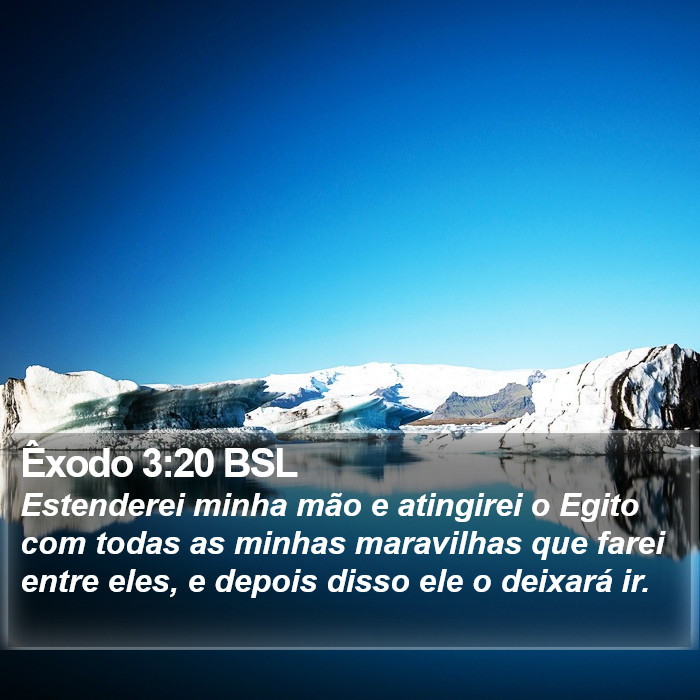 Êxodo 3:20 BSL Bible Study