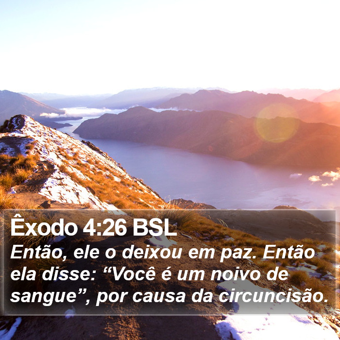 Êxodo 4:26 BSL Bible Study