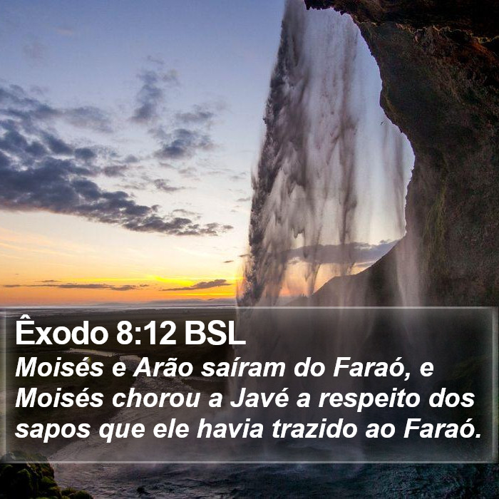 Êxodo 8:12 BSL Bible Study
