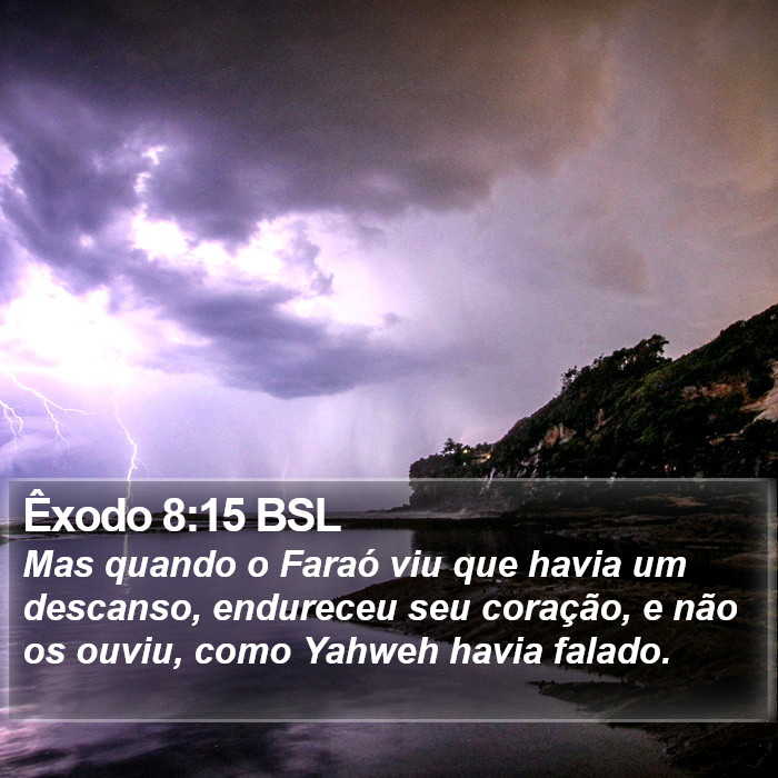 Êxodo 8:15 BSL Bible Study