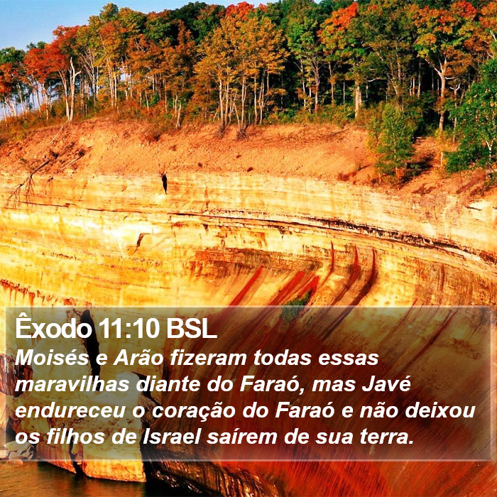 Êxodo 11:10 BSL Bible Study