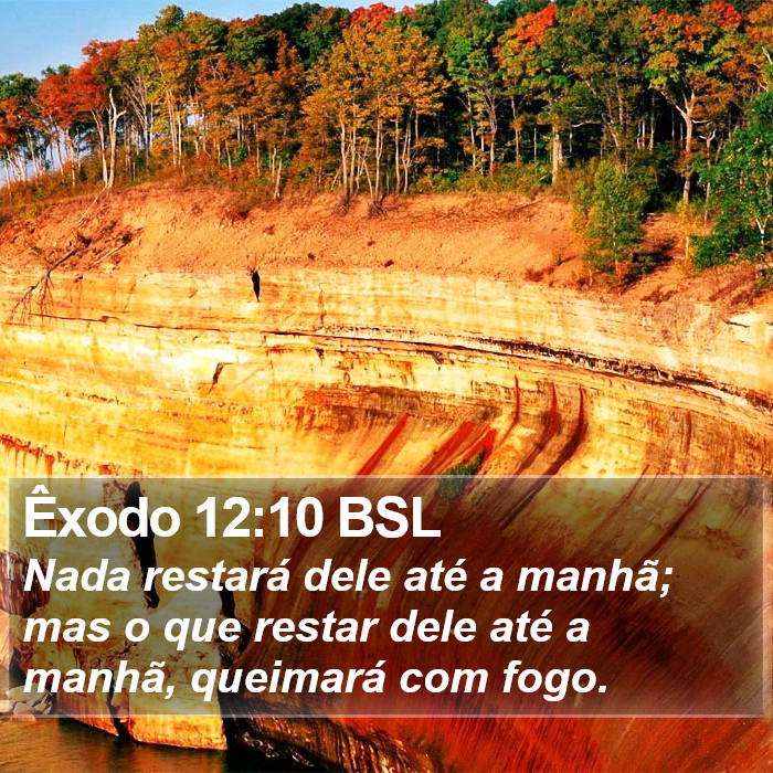 Êxodo 12:10 BSL Bible Study