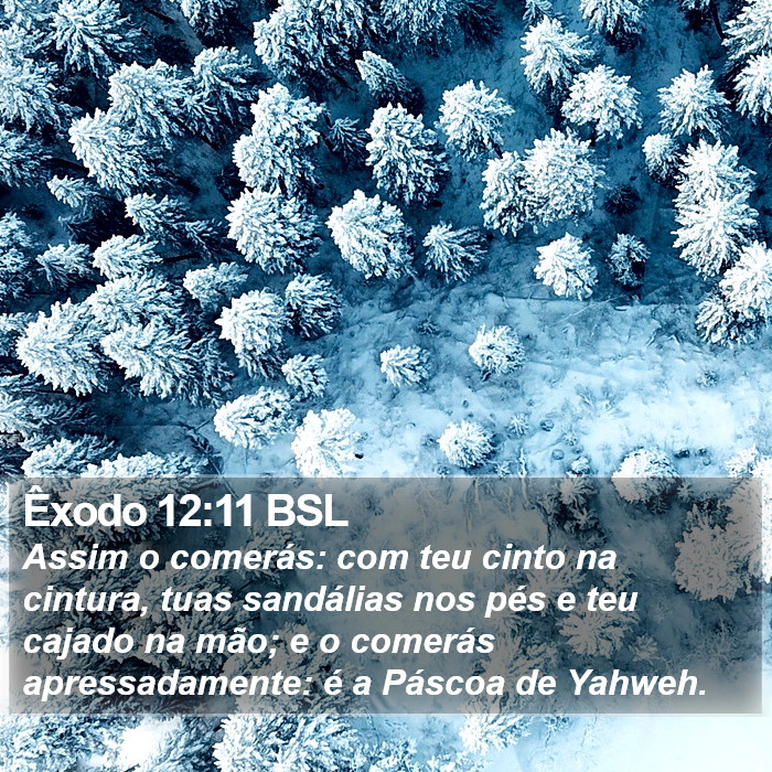 Êxodo 12:11 BSL Bible Study