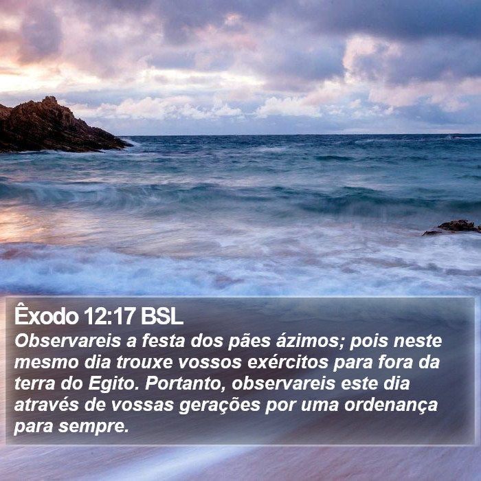 Êxodo 12:17 BSL Bible Study